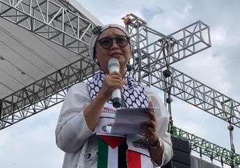 Pilu Menyayat Hati! Ini Isi Puisi &lsquo;Palestina Saudaraku&rsquo; yang Dibuat oleh Menlu Retno Marsudi, Dibacakan Saat Aksi di Monas