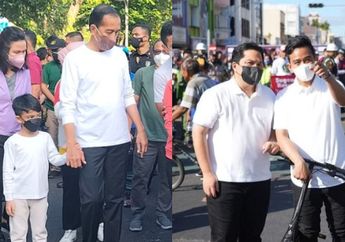 Harganya Tembus Rp 10 Juta, Inilah Sepeda Gibran Rakabuming yang Digunakan saat Temani Presiden Jokowi dan Iriana Jalan-jalan di CFD Solo, Spesifikasinya Gahar!