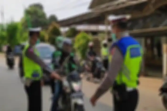 Ilustrasi razia PSBB. polisi siapakan langkah pengawasan jelang masa PSBB Transisi.