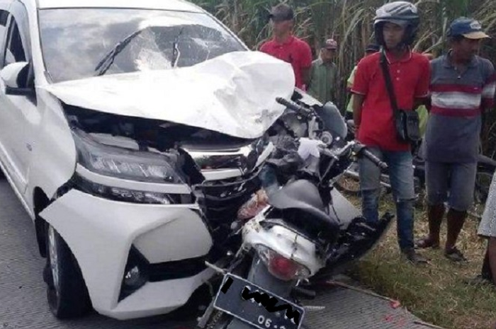 Ilustrasi kecelakaan, polisi pakai cat semprot bisa menghindari pemotor dari kecelakaan fatal.