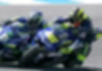 Kejadian MotoGP Argentina 2018 Jadi Teringat Video Aksi Valentino Rossi ke Sete Gibernau
