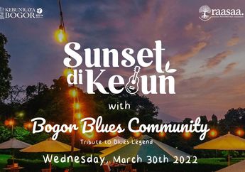 Sunset di Kebun Raya Bogor, Momen Langka Menikmati Senja dengan Iringan Musik Blues