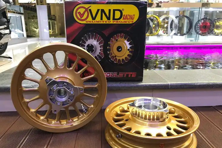 Tampilan Motor Makin Padat dan Gambot, Segini Banderol Pelek Ring 12 Inci Buat Yamaha NMAX