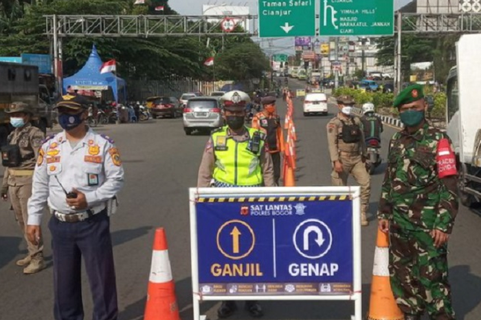 Pemberlakuan ganjil genap di kawasan wisata Puncak Bogor
