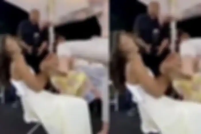 Ditendang suami sendiri di hari pernikahan, wanita ini nangis kejer