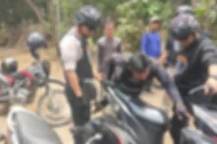 Motor bodong diamankan tim Cobra dan Polres Lumajang pada Sabtu (28/9/2019).