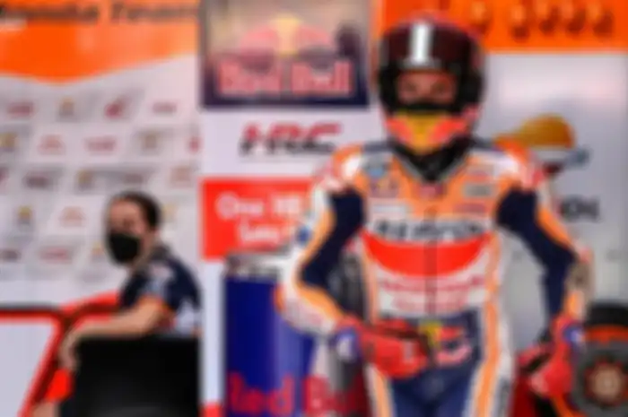 Pembalap tim Repsol Honda, Marc Marquez mengalami gegar otak dan gagal balapan di MotoGP Indonesia 2022, begini penjelasan dokter.