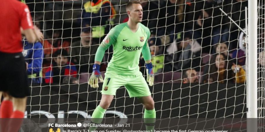 Menilik Betapa Penting Ter Stegen, Penyelamat Barcelona dari Kekalahan