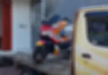 Terciduk, Penampakan Honda PCX Pakai Livery Repsol, Varian Baru Nih?