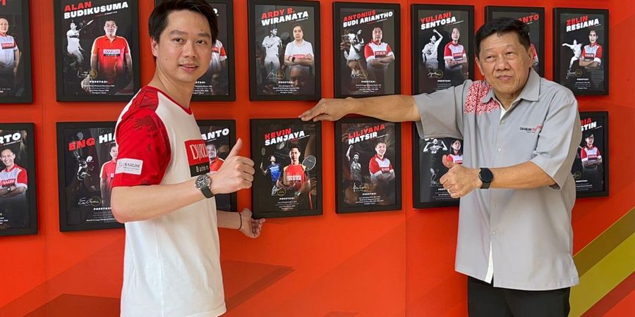 Bangga Atas Perjalanan Karir Bulu Tangkis Kevin Sanjaya, PB Djarum Beri Plakat Hall of Fame