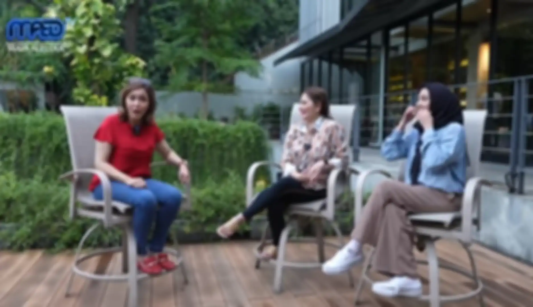 Maia Estianty bersama Cut Keke dan Dina Lorenza.