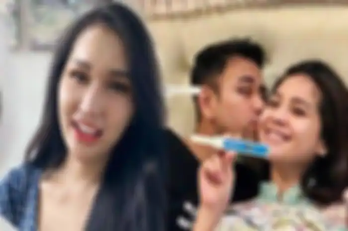 Dari kiri: Lucinta Luna, Raffi Ahmad, dan Nagita Slavina