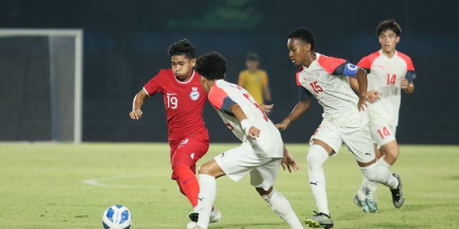 Hasil ASEAN Cup U-16 2024 - Singapura Menang Telak Lawan 10 Pemain Filipina