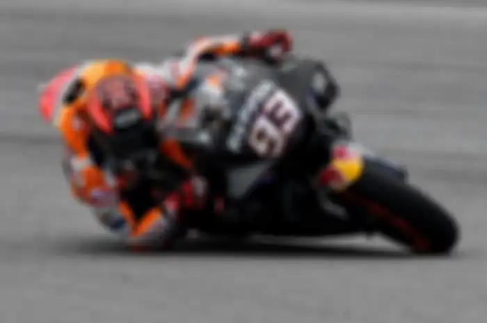 Marc Marquez di tes pramusim MotoGP 2018 di Sepang, Malaysia