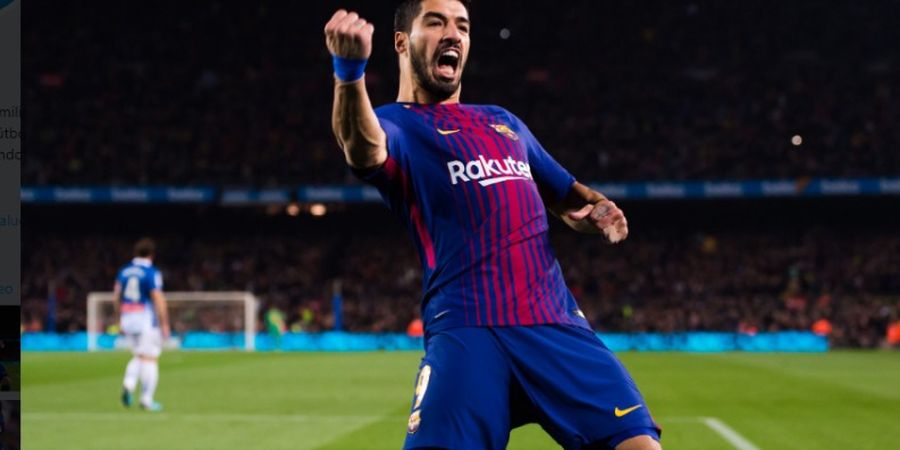 Tahun Baru, Luis Suarez Tunggu Kontrak Baru di Barcelona