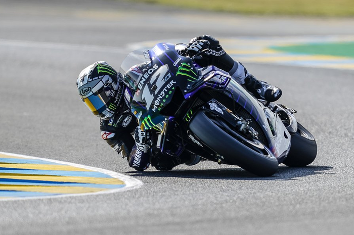 Maverick Vinales sepertinya udah dapat settingan motor M1. FP2 kering dna FP3 basah, waktunya kencang banget