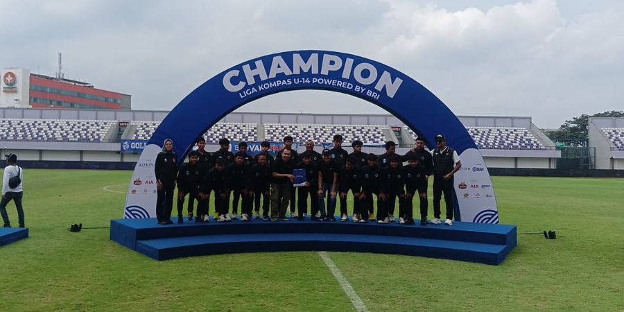 Liga Kompas U-14 2025 Resmi Berakhir, Jadi Ajang Pembentukan Kedisiplinan Bibit Muda