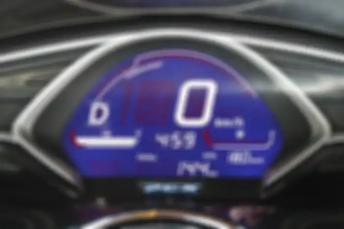 Indikator pengisian baterai Honda PCX Hybrid