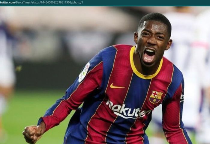 Winger Barcelona, Ousmane Dembele.