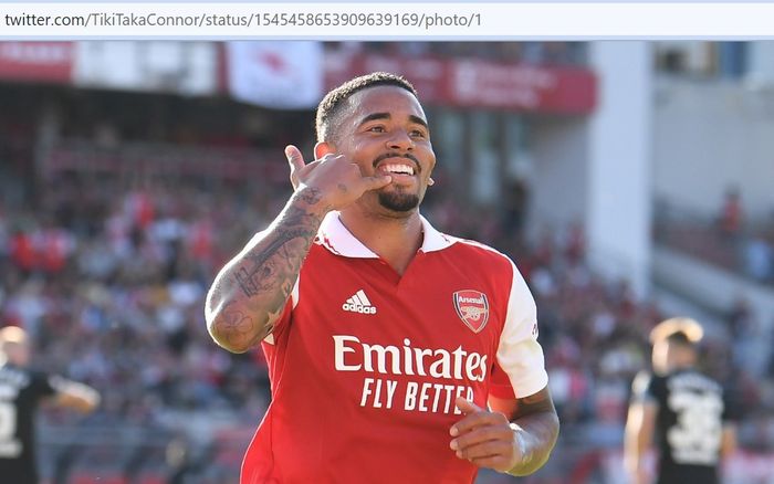 Gabriel Jesus jadi pilar penting untuk Arsenal sejak bergabung pada musim panas 2022 dari Man City