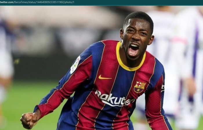 Winger Barcelona, Ousmane Dembele.