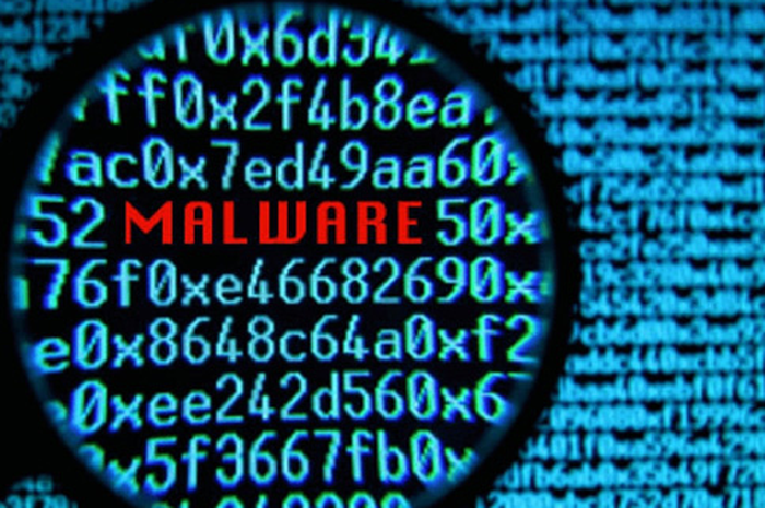 Ilustrasi serangan malware