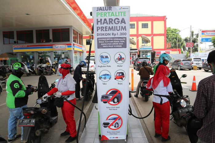 Motor dan mobil yang dilarang isi Pertalite versi BPH Migas