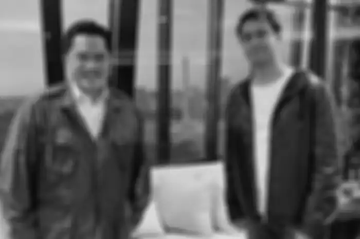 Raffi Ahmad minta THR kepada Erick Thohir.