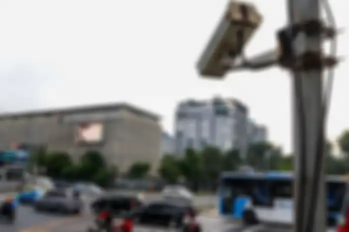 Kamera CCTV tilang elektronik di Jakarta