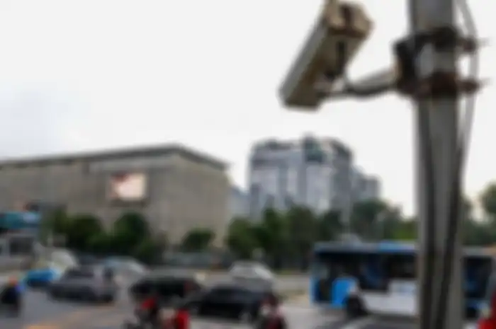 Kamera CCTV tilang elektronik di Jakarta