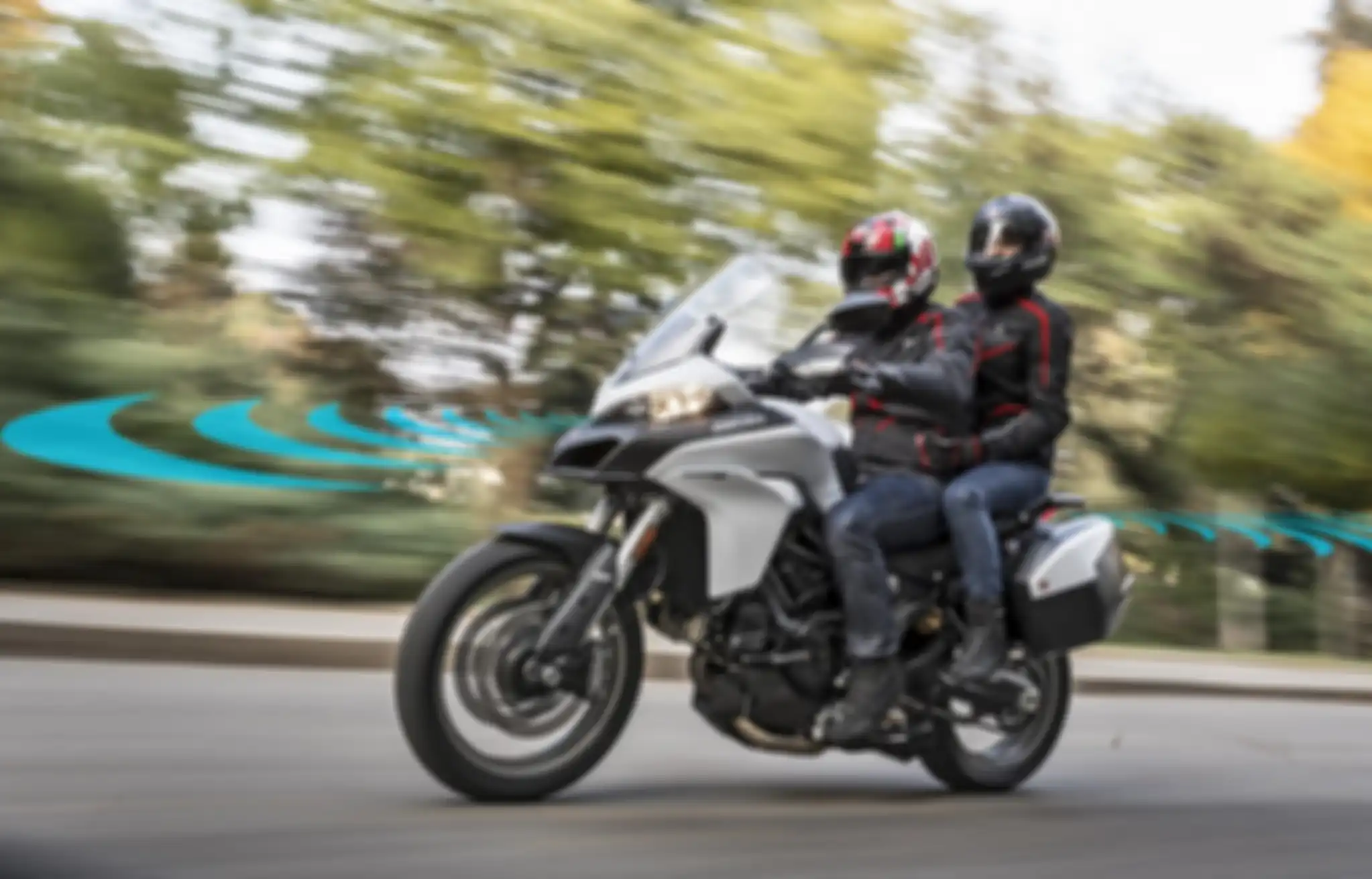 Ilustrasi Ducati Multistrada 1200.