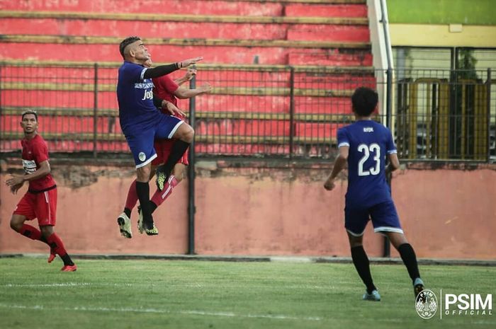 PSIM Yogyakarta takluk 0-3 dari Persipura Jayapura dalam uji tanding tertutup yang digelar di Stadion Gemilang, Magelang, Rabu (1/5/2019).