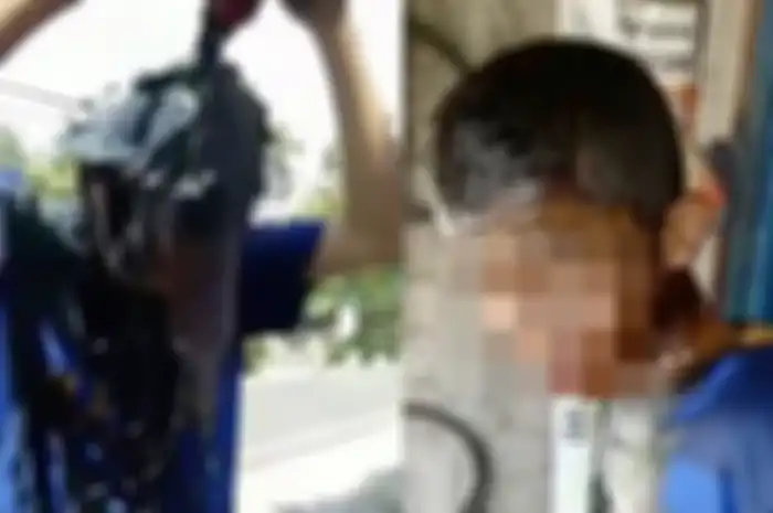 Bocah dituduh mencuri dihukum mandi oli, warganet prihatin tahu anak itu yatim piatu