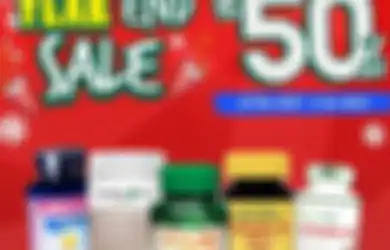 Promo Watsons Spesial Akhir Tahun, Belanja Cerdas Vitamin D Diskon 50%