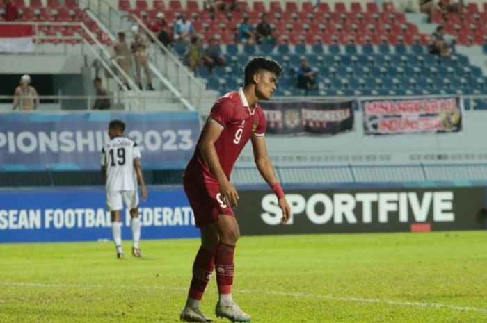 Penyerang Timnas U-23 Indonesia, Ramadhan Sananta.