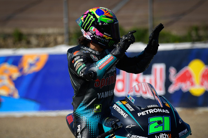 Murid Valentino Rossi, Franco Morbidelli jadi kandidat kuat pengganti Maverick Vinales di tim pabrikan Monster Energy Yamaha.