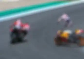 Kecot.. Video Tabrakan Beruntun Jorge Lorenzo, Dani Pedrosa dan Andrea Dovizioso di MotoGP Spanyol