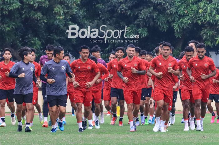 Skuad timnas Indonesia.