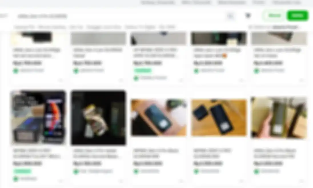Harga hp second Infinix Zero X Pro 8/256GB di Tokopedia 