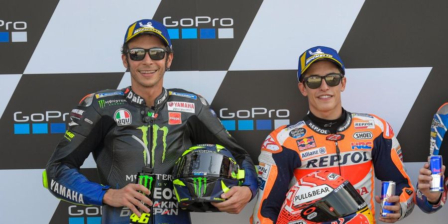 Ada Argentina di Akhir Kemesraan Valentino Rossi dan Marc Marquez