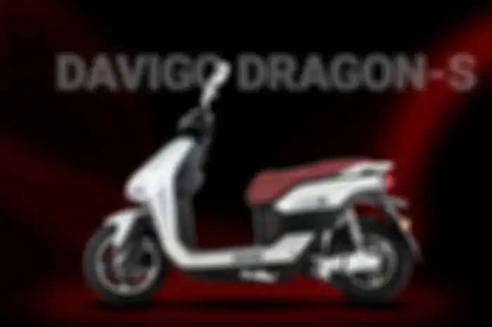 Harga cuma Rp 21 jutaan, jarak tempuh motor listrik baru Davigo Dragon-S bisa sampai 120 km.