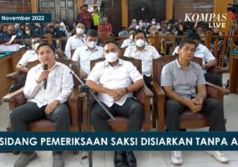 Saksi di Sidang Richard Eliezer Terlihat Tegang, Hakim Ketua Sampaikan Semua Terdakwa Sudah dalam Sel Tahanan