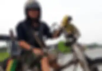 Ini Baru Bikers Die Harder Medan.. Nekat Ke Jakarta Pakai Chopper Honda 800