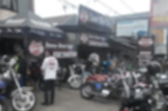 Penampakan Harley Davidson dan Moge yang ada di Classic Bikers Shop