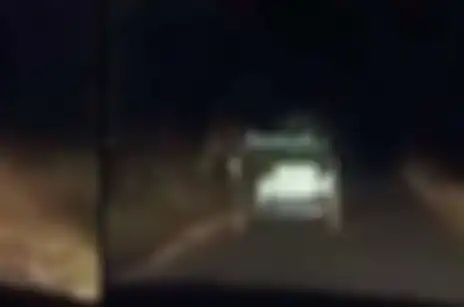 Viral video penampakan gerobak berhantu yang berjalan tanpa pengemudi 