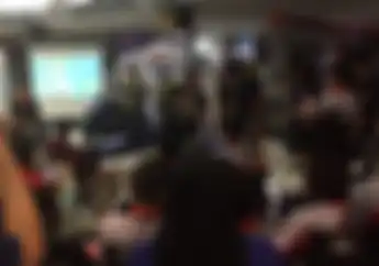 Seru! Nonton Bareng Galang Hendra di WSSP300 Seri Portugal Bersama Yamaha