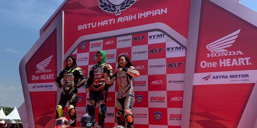 Mahasiswi Berusia 18 Tahun Raih Gelar Juara Honda Dream Cup 2019