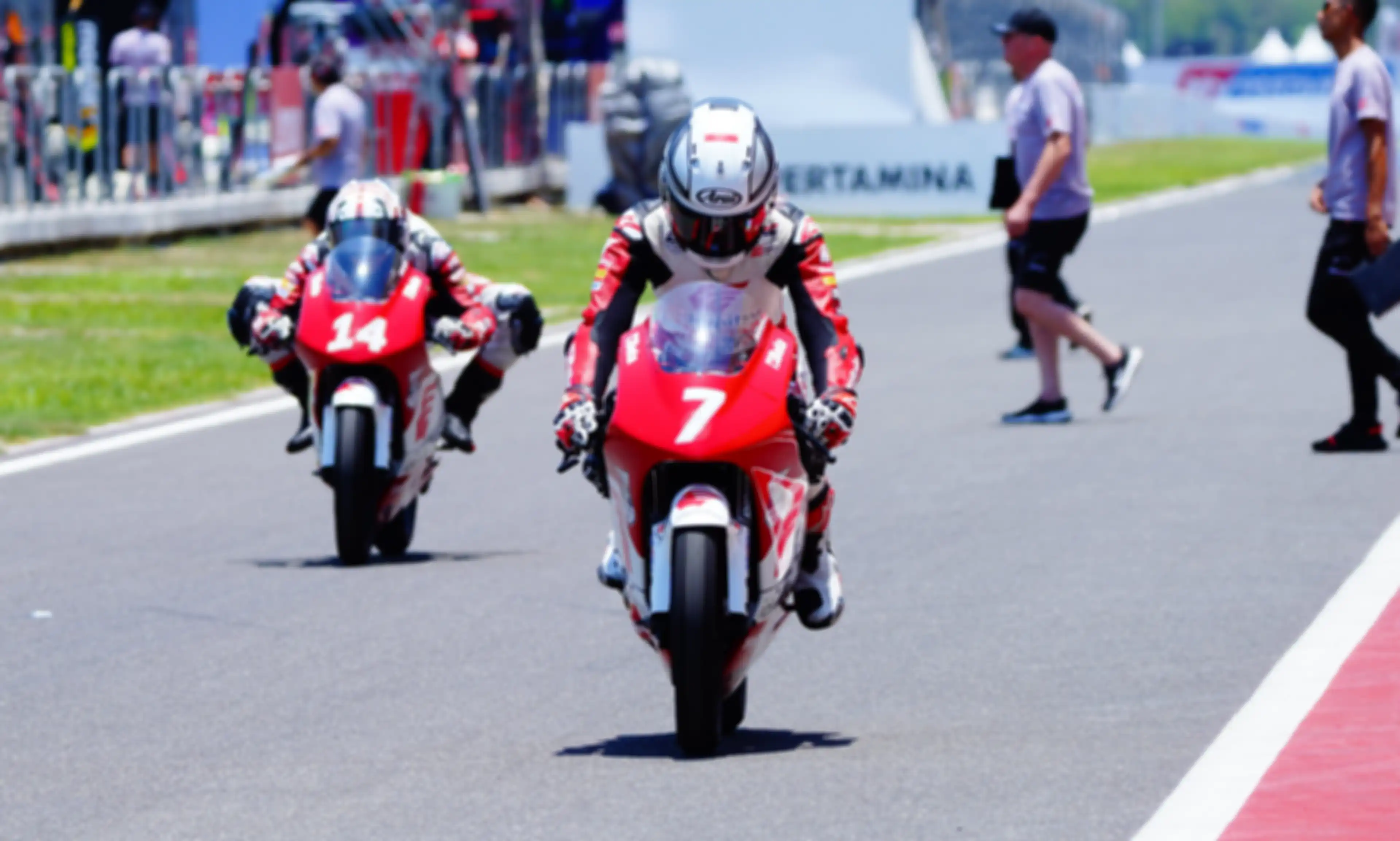 Asia Talent Cup pakai motor Honda NSF250R