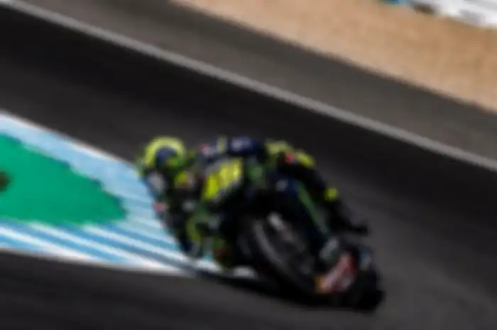 Valentino Rossi gagal lolos ke Q2 terungkap gara-gara di lap terakhir motornya tergelincir di tikungan 5 sirkuit Jerez