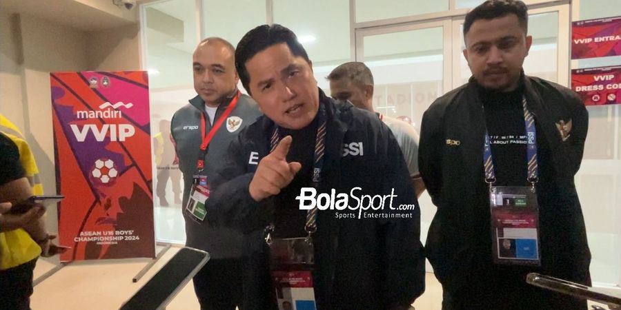 Sama-sama Bertemu Australia Lagi, Erick Thohir Ingin Timnas Indonesia Senior Lecut Semangat Timnas U-16 Indonesia